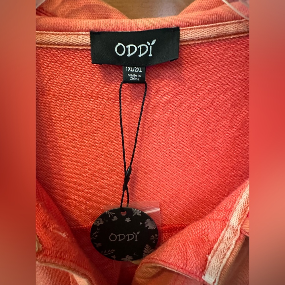 ODDY Coral Distressed Jacket - Picture 5 of 6
